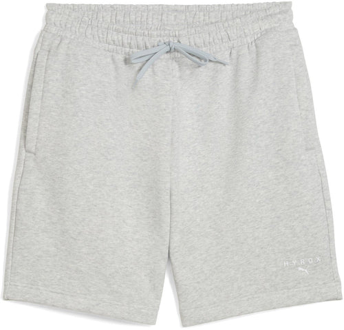 Puma sport shorts unisex x hyrox sweat shorts 527160 light gray heather-xl