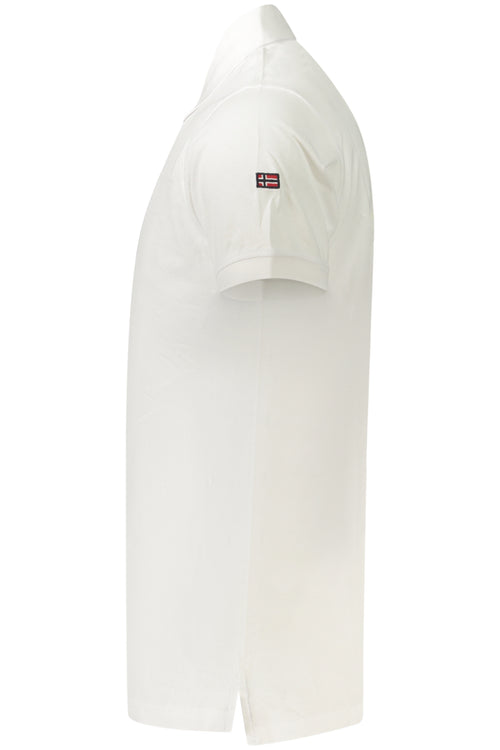 NORWAY 1963 MEN'S SHORT-SLEEVED POLO SHIRT WHITE
